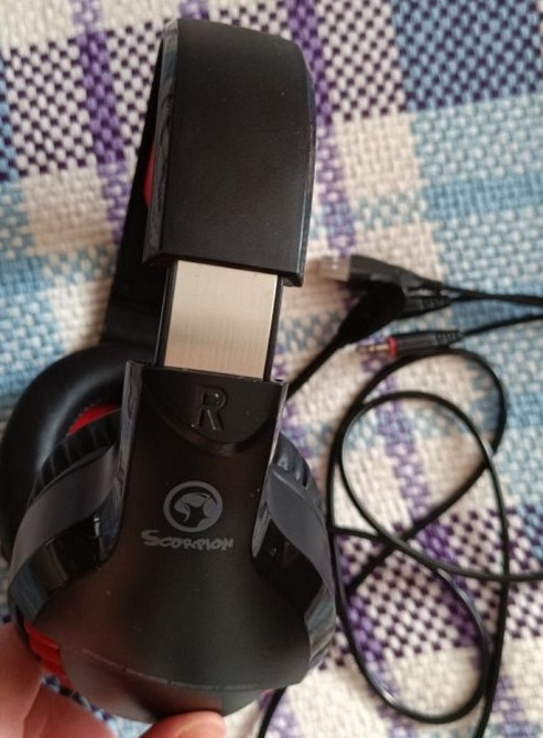 Наушники Marvo Scorpion HG8932 игровая проводная гарнитура. Киев - изображение 4