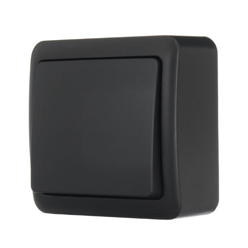 VIOLA антрацит Вимикач зовнішній Лезард Житомир