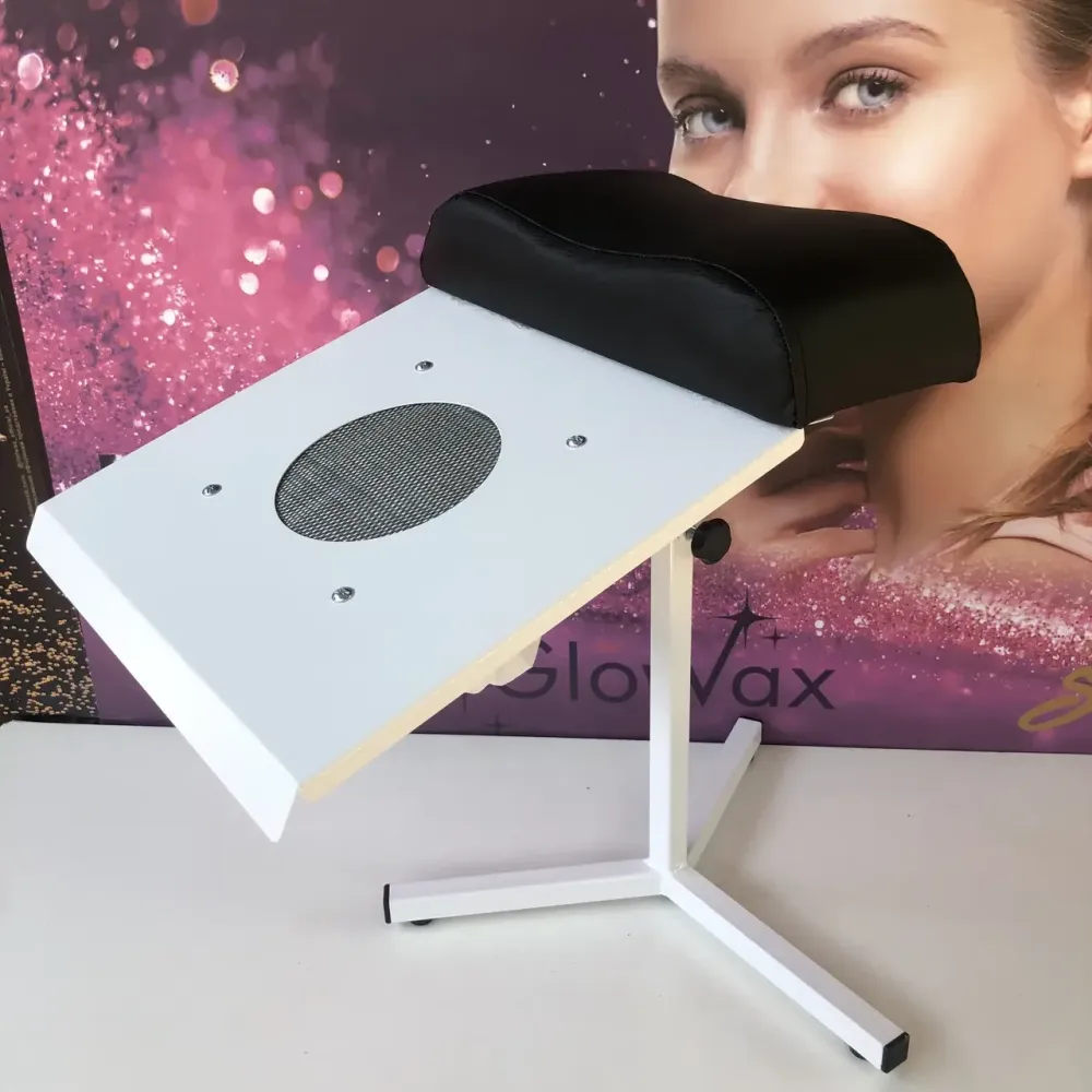 Вытяжка для педикюра с подставкой-треной, мощностью 80 Вт, 100 киловатт. Черная Киев - изображение 8