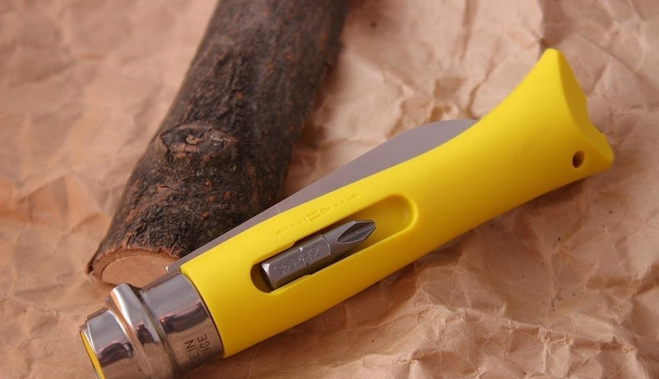 Складаний Ніж спеціального призначення Opinel "DIY No9 Inox Yellow" (001804) Неіржавка сталь Нововолинськ - фото 6