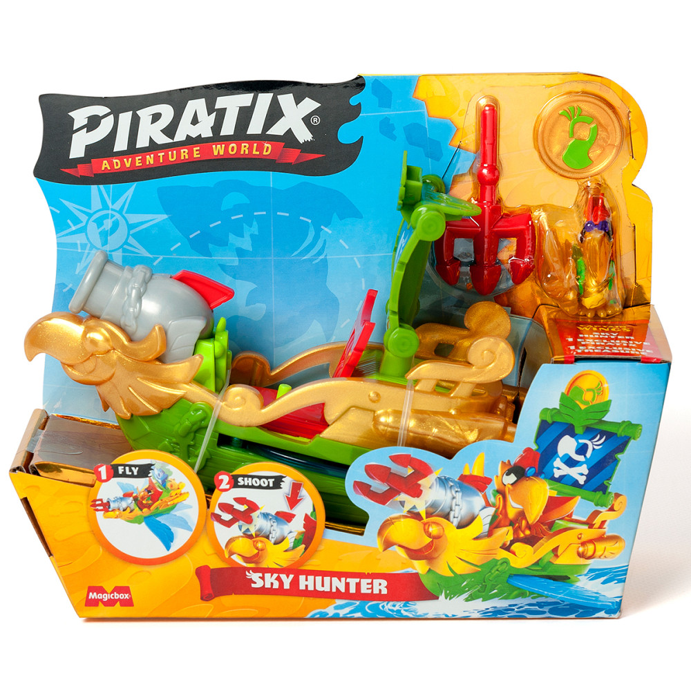 Ігровий набір Piratix S - Піратський корабель Небесний мисливець Дніпро - фото 1