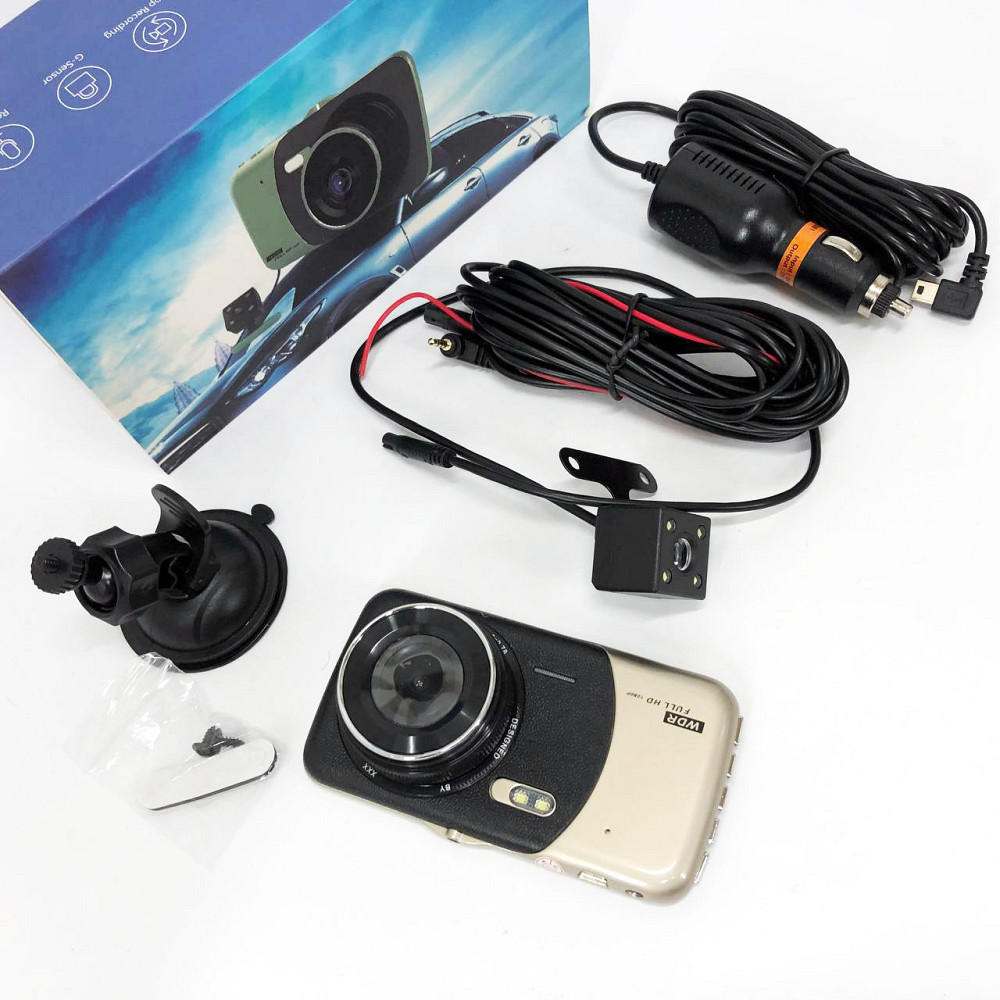 Автомобільний відеореєстратор X600 LCD 4 Angel Lens камери 1080P Full WX-399 HD TF Київ - фото 7