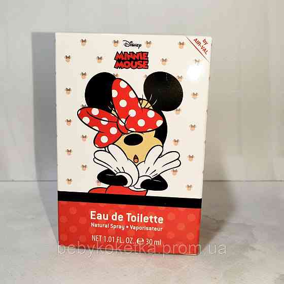 Дитяча туалетна вода Disney Minnie Mouse Eau de Toilette 30 мл. Львів