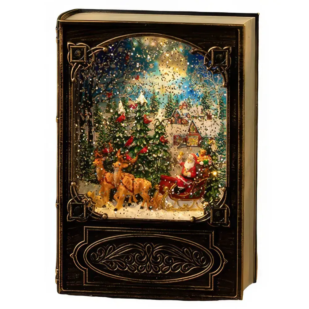 Kipo Рождественская ночь Новогодний музыкальный ночник-светильник XMAS WDL 24023B Київ - фото 7