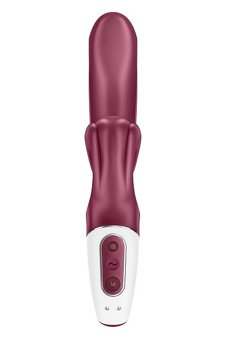 Стимулятор точки G и клитора Satisfyer Love me с вибрацией, бордовый Sex Aura Киев - изображение 5