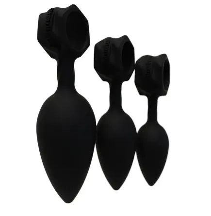 Набір анальних пробок Bathmate Anal Training Plugs, діаметр 2,5 см - 3,1см - 3,8см Львів