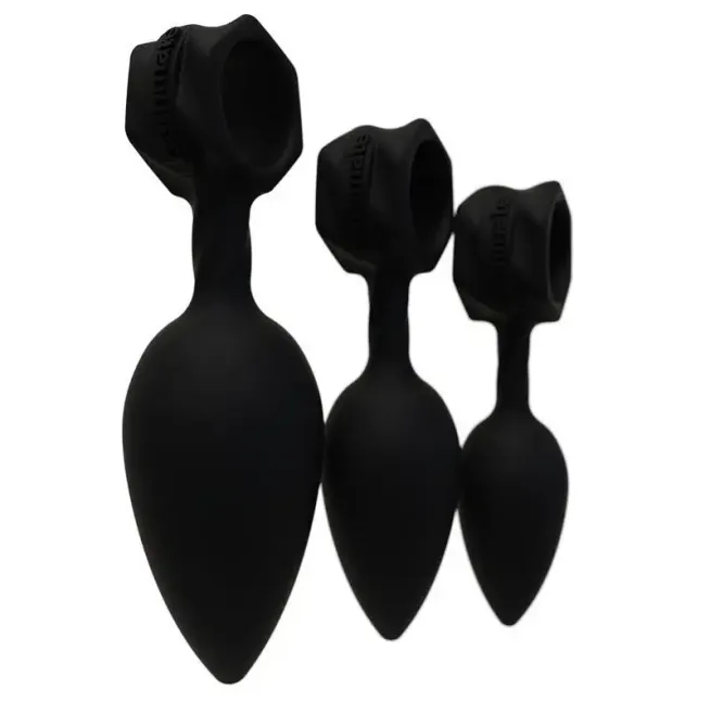 Набір анальних пробок Bathmate Anal Training Plugs, діаметр 2,5 см - 3,1см - 3,8см Львів - фото 6