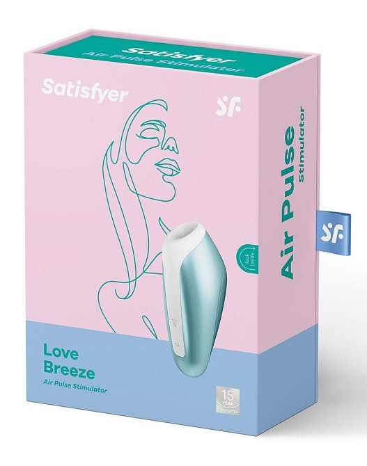 Мініатюрний вакуумний стимулятор Satisfyer Love Ice Blue Breeze Sex Aura Київ - фото 3