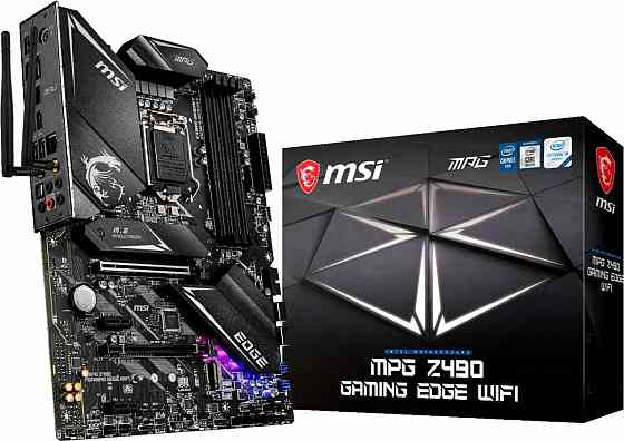 Материнська плата MSI MPG Z490 GAMING EDGE WIFI (s1200, Intel Z490, PCI-Ex16) Київ