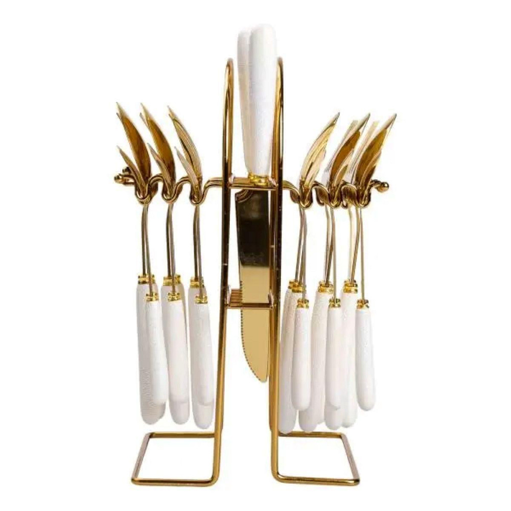 Столовый набор на 6 персон в подставке, 24 предмета Киев - изображение 9