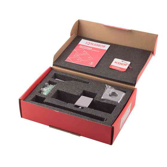 Настінний кухонний змішувач Koer KB-73010-01 хром KR3490 Харків