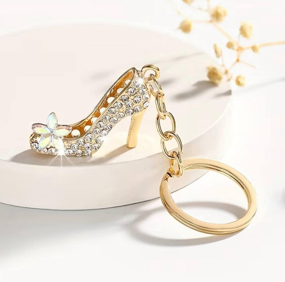 Кафа сережка без проколу з підвісками срібляста кліпса на вухо з ланцюжками прикраса Київ - фото 3