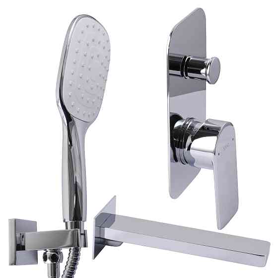 Змішувач для ванни вбудований TOPAZ SARDINIA TSG 08202-V-H20 Тернопіль