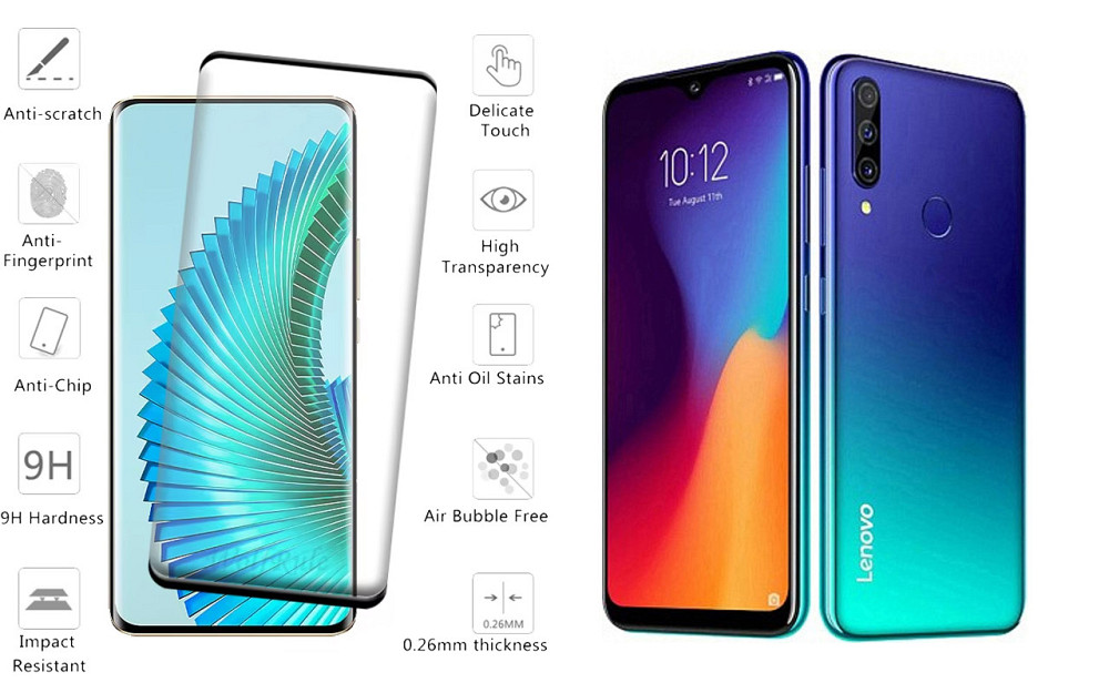 Захисне скло HyperGlass Pro для Lenovo K10 Note, K10 Plus – максимальна чутливість та захист Київ - фото 2