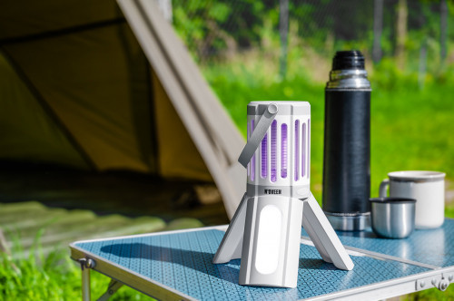 Туристическая инсектицидная лампа Noveen IKN833 LED на батарейках Днепр - изображение 5