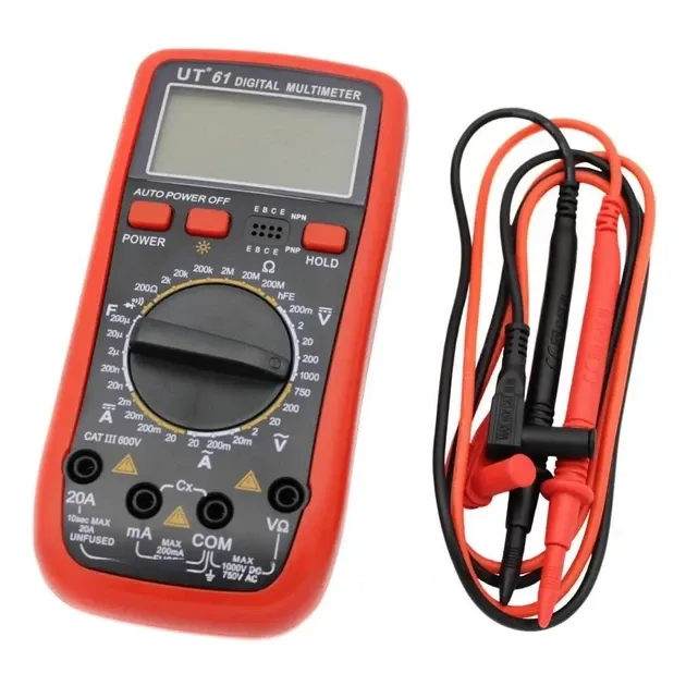 Цифровой мультиметр Digital UT61 1016 для измерения напряжения, тока, сопротивления, тестер Одесса - изображение 3