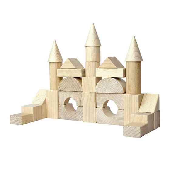 Дерев'яний конструктор "Будівельний набір" 900833, 30 деталей Вінниця