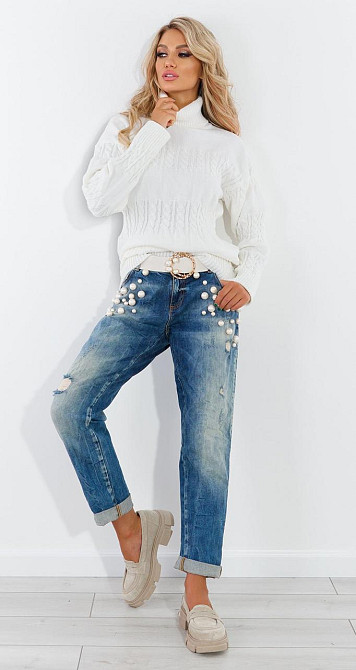 Подовжений светр (42-46) Київ - фото 2