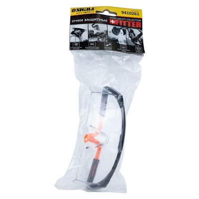 Защитные очки Sigma Fitter anti-scratch, anti-fog (9410261) Винница - изображение 3