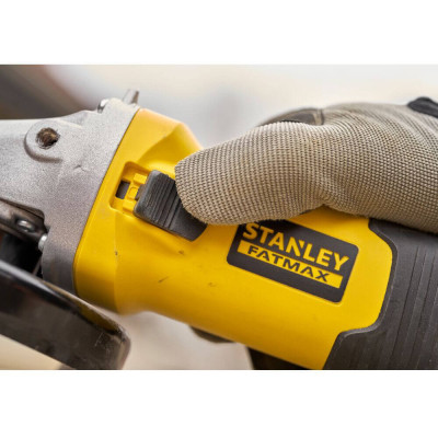 Шлифовальная машина Stanley угловая FATMAX, 1100 Вт, 3000-11000 об/мин, 125 мм, 2.2 кг (FMEG225VS) Винница - изображение 3