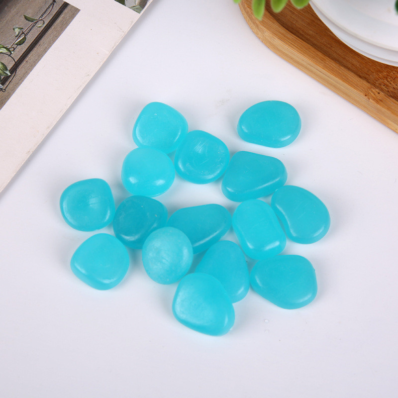 Фосфорні камені в акваріум 10 штук блакитний Київ - фото 3