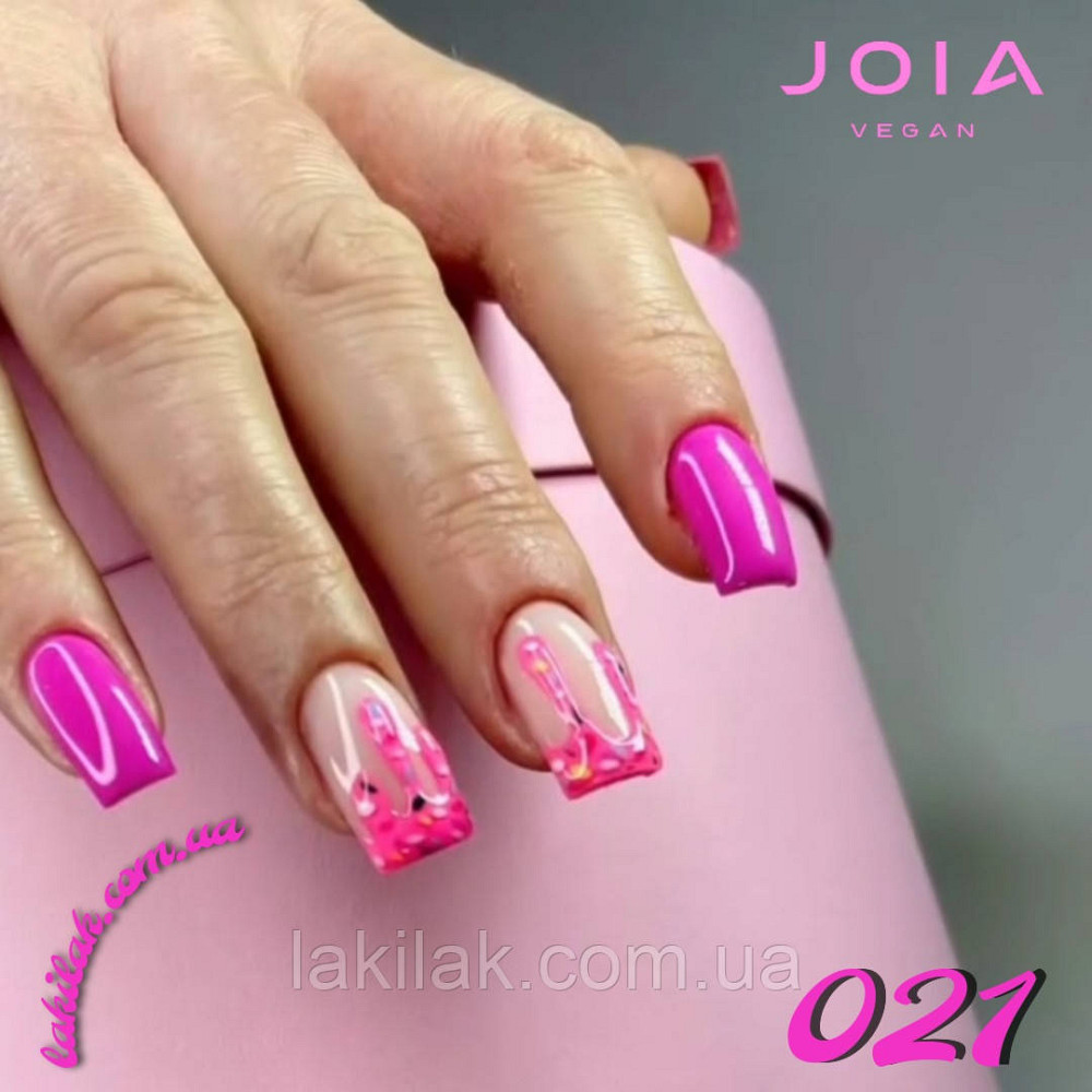 Гель-лак JOIA vegan 021 малиново-рожевий, 6 мл Херсон - изображение 1