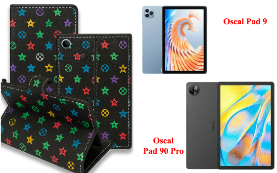 Книга-трансформер для планшета Oscal Pad 200, цвет Black Lyi Black Киев