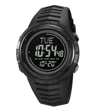 Часы наручные SKMEI 2147BKBK, BLACK-BLACK, Compass, 10321 Днепр