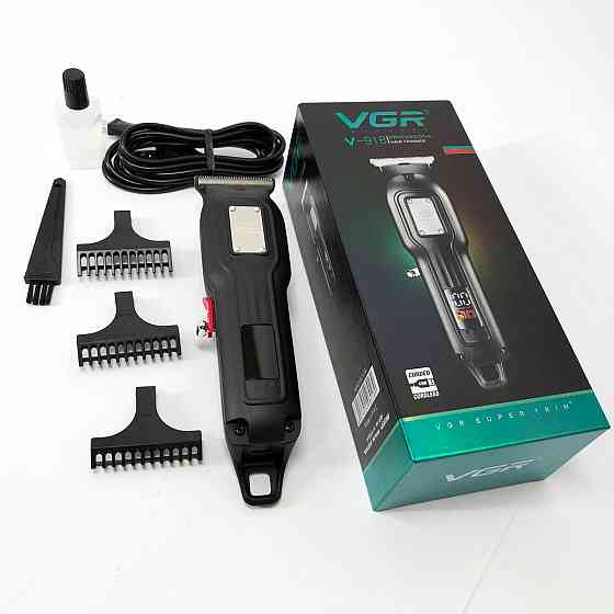 Машинка для стрижки волосся з акумулятором VGR V-918, Професійна електрична машинка для стрижки XF-32 Івано-Франківськ
