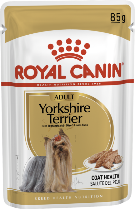 Вологий корм для дорослих собак Йоркшир-тер'єр ROYAL CANIN YORKSHIRE ADULT 0.085 кг Київ - фото 1