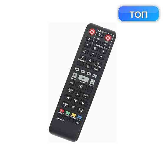 Пульт дистанційного керування пульт ДК UBay AK59-00167A для Samsung Blu-ray плеєра Чорний інфрачервоний 20 кнопок 10 м Київ