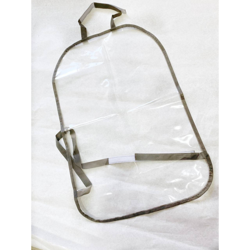 Захист спинки сидіння в машину від бруду з ПВХ NAF-Grey (Сірий) Суми - фото 1