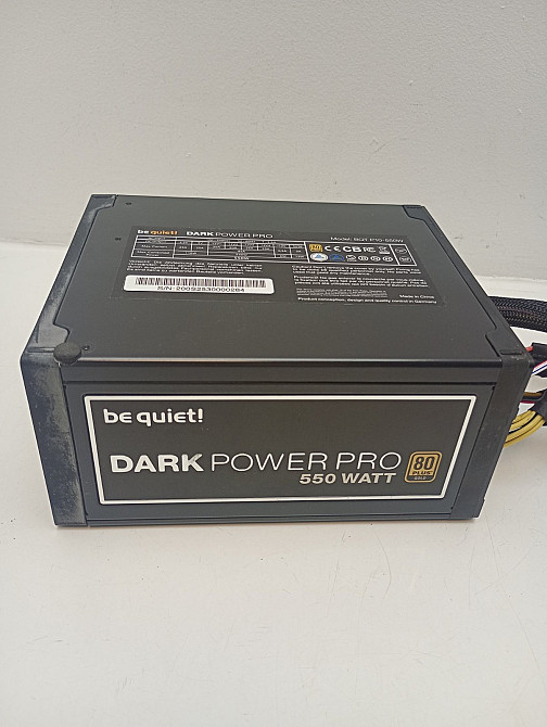 Блок живлення ATX Be Quiet Dark Power PRO 550w модульний (товар вживаний) Луцьк - фото 5