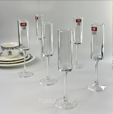 Набір келихів 6 шт. для  шампанського "Делайт" 150 мл 102-1703 Київ