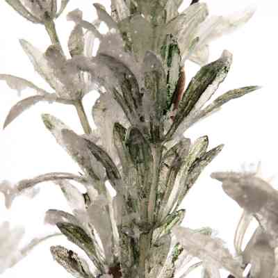 Декоративна гілка YES! Fun Дрібні листочки Засніжена 84 см (974811) Вінниця