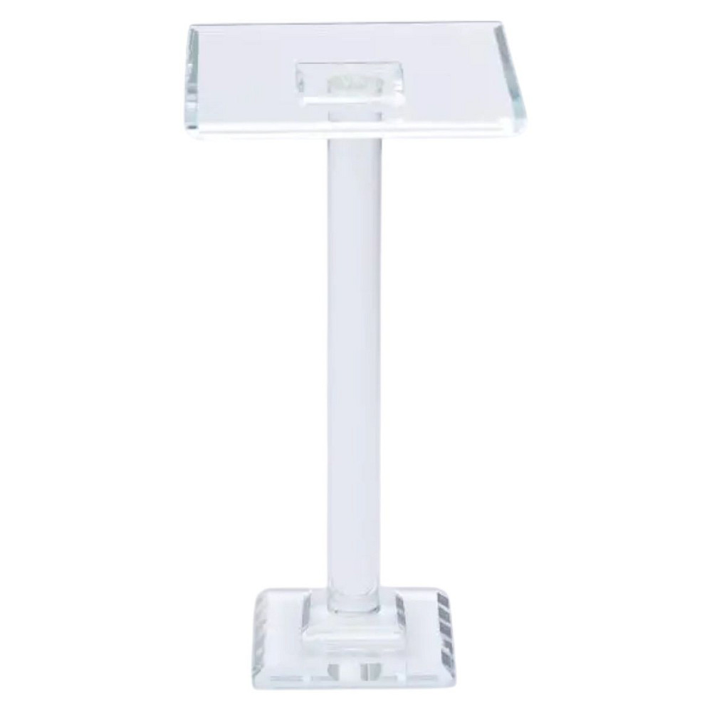 Yiwu Тортівниця скляна на ніжці 12×12×23 см кругла стійка для торта, капкейків HP-4-72L Киев - изображение 2