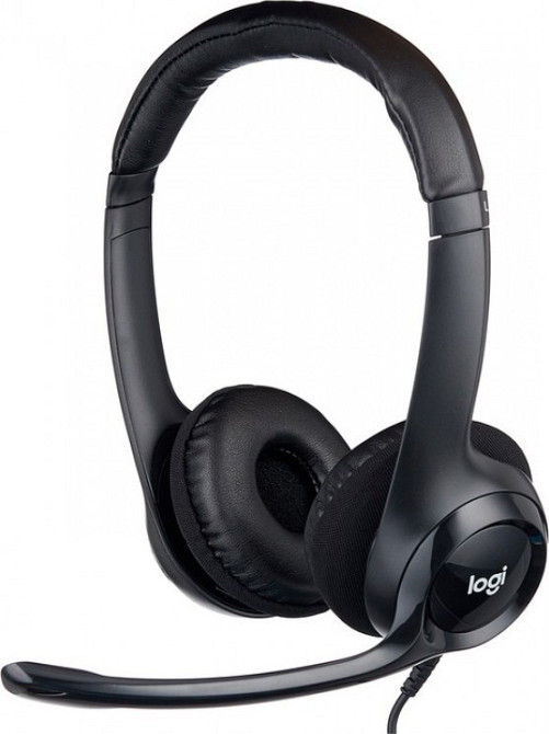 Гарнітура Logitech H390 USB (981-000406) Чорний Харків - фото 2