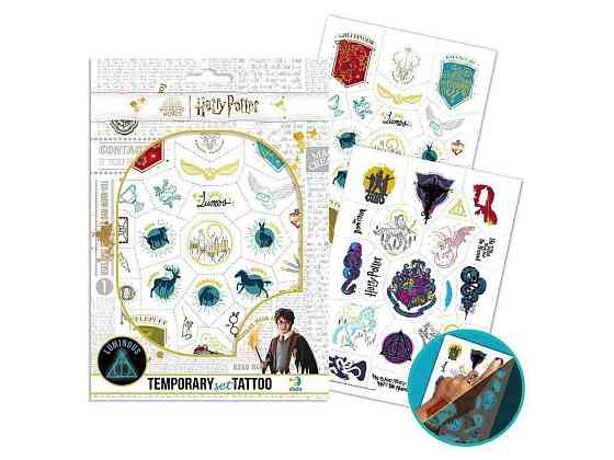 Набор тату Переводных Harry Potter symbol 45 татуировок SD38787 ТМ КИТАЙ Solmir Solmir Solmir Київ