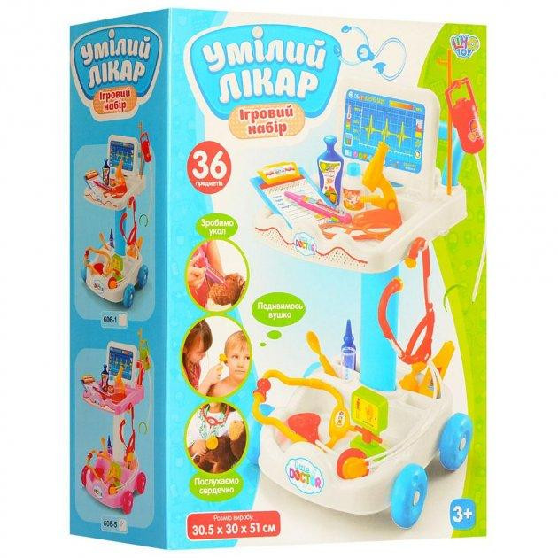 Набір лікаря Limo Toy з візком Біло-блакитний (606-5) Чернігів - фото 3