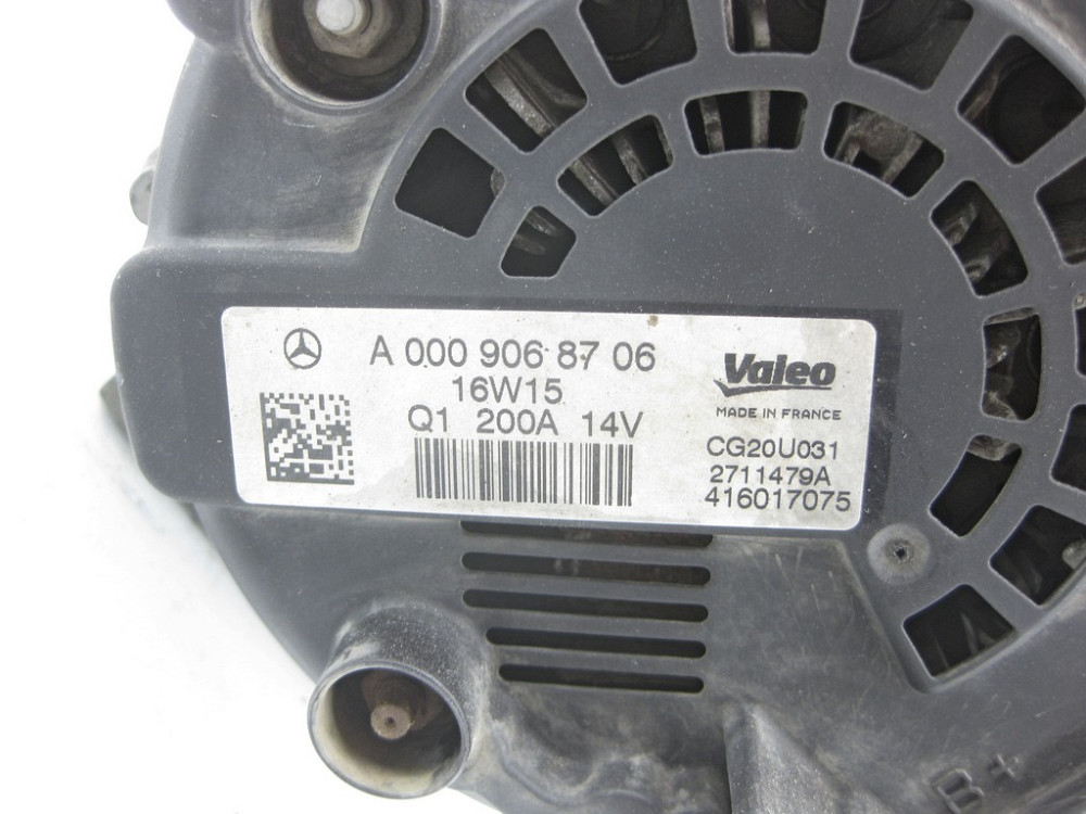 Mercedes-Benz  A0009068706 Генератор C-Class W205 GLC X253 E-class W213 ML/GLE W166 GLE Coupe C292 E-class S213 GL/GLS X166 C-class Estate S205 C-Clas Одеса - фото 9