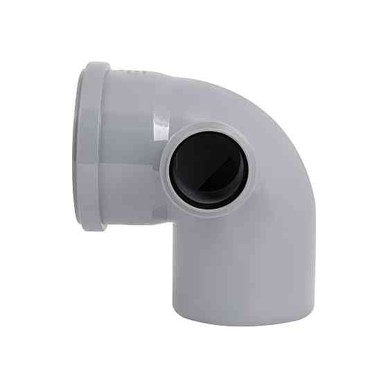 Коліно каналізаційне з відведенням TA Sewage 110х110х50, 90° Київ