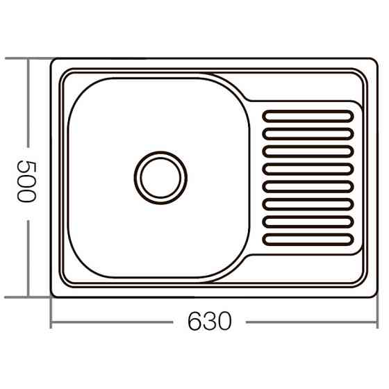Мийка кухонна Zerix Z6350-08-180E    ( ZM0563 ) 36614 Харьков