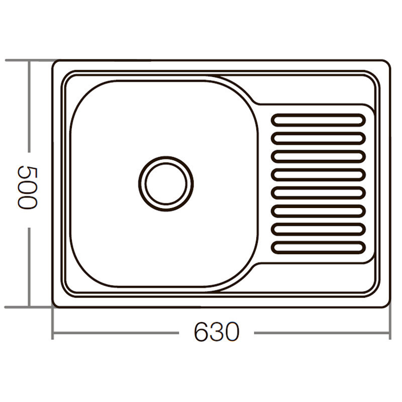 Мийка кухонна Zerix Z6350-08-180E    ( ZM0563 ) 36614 Харьков - изображение 3
