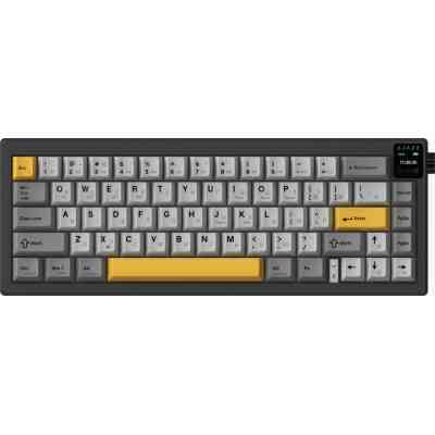 Клавіатура Ajazz AK650 Flying Fish Switch Black RGB USB/Wireless/Bluetooth UA Black (AK650-FF-BGY) Вінниця