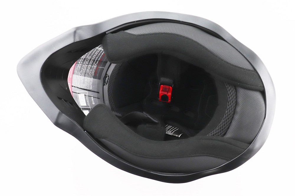 Шолом кросовий/ендуро/АТV зі склом BLD-819-7 М (57-58см), ЧОРНИЙ глянець Киев - изображение 6