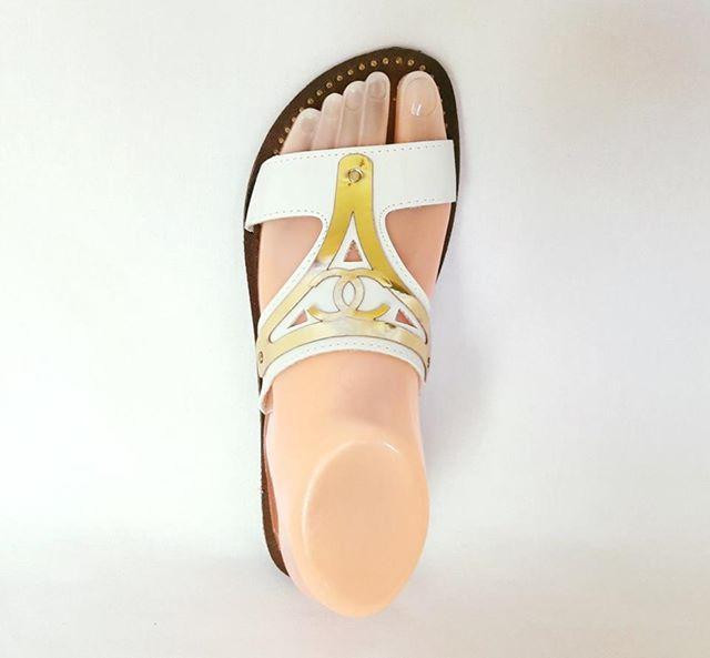 Женские Тапочки Шлёпанцы Сланцы Белые (размеры: 38) Днепр - изображение 6