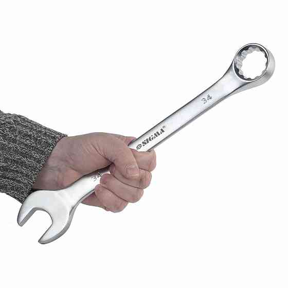Ключ ріжково-накидний 34 мм CrV satine SIGMA (6021341) Київ