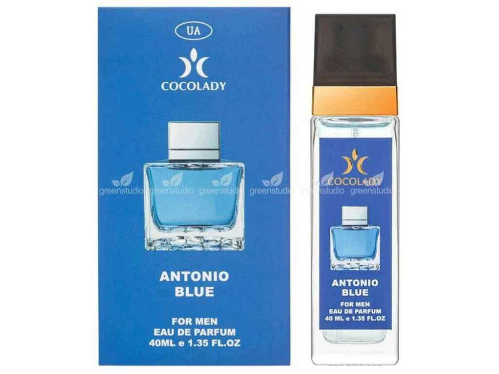 Парфюмированная вода для мужчин 40мл ANTONIO BLUE аромат Banderas Blue Seduction ТМ COCOLADY Киев - изображение 1