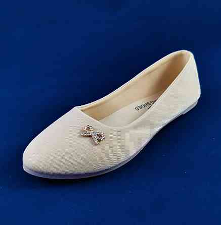 . Жіночі Балетки Бежеві Мокасини Туфлі (розміри: 37) - 150 Дніпро