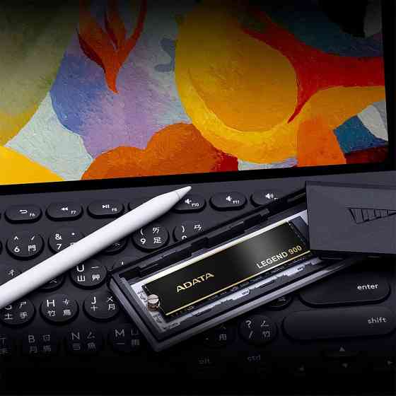 Накопитель SSD M.2 ADATA LEGEND 900 1TB 2280 PCIe Gen 4x4 3D NAND Read/Write: 7000/4700 MB/sec Киев